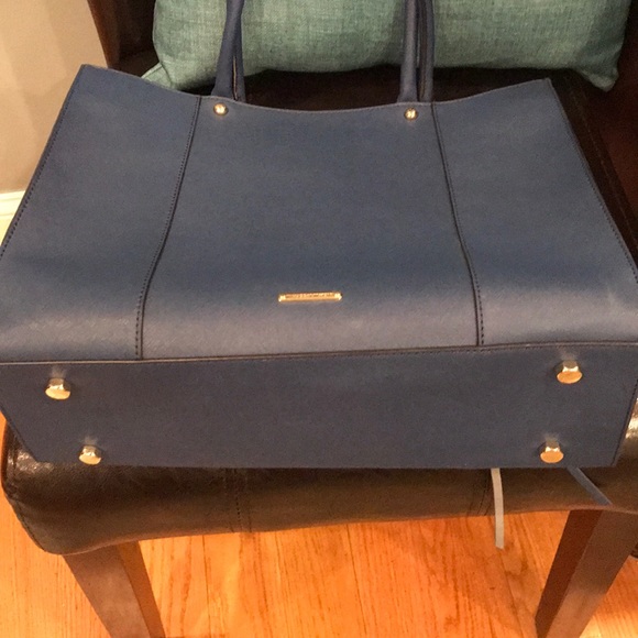 Cobalt blue Rebecca Minkoff tote bag - Picture 8 of 8